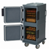 Thumbnail image #4 for Cambro Ultra Camcart® Front-Loading Insulated Food Pan Carrier, 60 Qt., Granite Gray