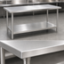 Thumbnail image #3 for Eagle Spec-Master 144-Inch x 36-Inch Stainless Steel Work Table with Adjustable Undershelf