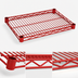 Thumbnail image #3 for Eagle Group Stand-Outs Decorative Wire Shelf, 54 x 24 Inches, Red Epoxy Finish