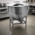 Thumbnail image #3 for Legion 50-Gallon Stationary Direct Steam Kettle with 2/3 Jacket and Tri-Leg Base