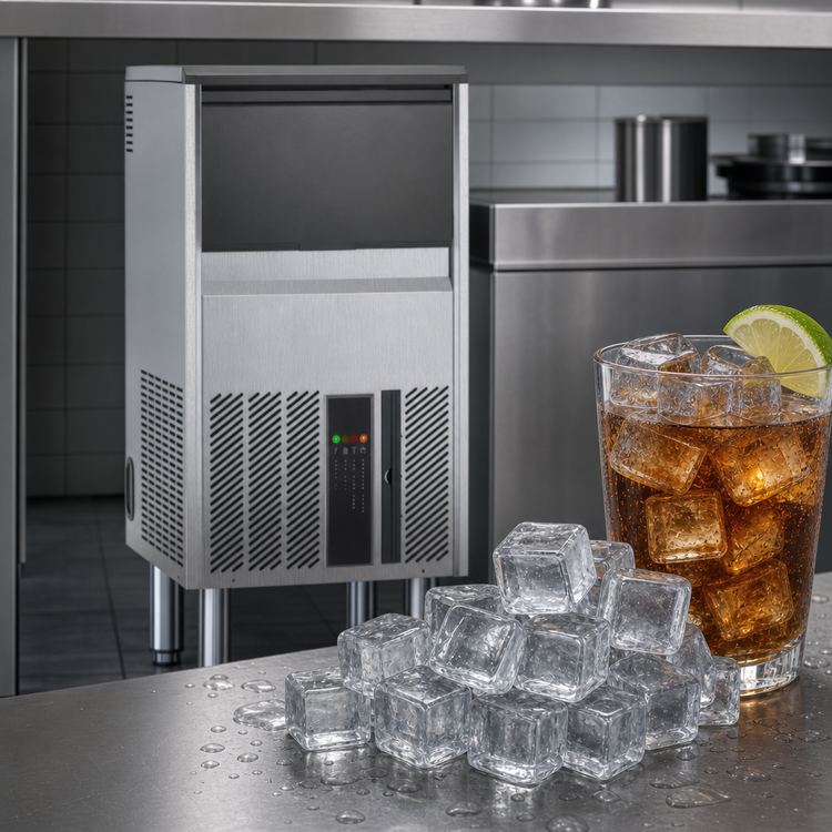 Product image #3 for Ice-O-Matic UCG060A Undercounter Air-Cooled Gourmet Cube Ice Maker with Built-In Bin