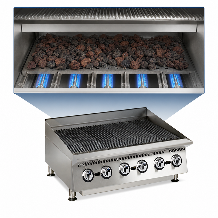 Product image #3 for Star Ultra-Max 36-Inch Lava Rock Gas Charbroiler