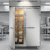 Thumbnail image #2 for Continental Refrigerator DL2W Designer Line 2-Section Reach-In Heated Holding Cabinet, 50 cu. ft.