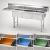 Thumbnail image #3 for Advance Tabco Special Value Series 3-Compartment Fabricated Sink with Left Drainboard, 68-1/2 Inch