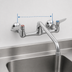 Thumbnail image #3 for Eagle Group Standard Splash-Mounted Faucet with 8-Inch Centers and 8-Inch Spout