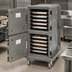 Thumbnail image #3 for Cambro Pro Cart Ultra Electric Front-Loading Cold Food Pan Carrier with 2 Cold Compartments and 16 GN 1/1 Pan Capacity