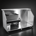 Thumbnail image #3 for Glastender 84-Inch Stainless Steel Portable Bar for Stackable Cups with Refrigerator Space