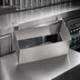 Thumbnail image #3 for Glastender 12-Inch Stainless Steel Dry Waste Chute for Underbar Equipment