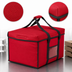 Thumbnail image #3 for Cambro GoBag Jumbo Insulated Delivery Bag with Velcro Lid and Ticket Pouch, 18 x 14 x 12 Inches, Red