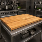 Thumbnail image #3 for John Boos Appalachian OKT-BL4848-O 48 x 48-Inch Red Oak Island Countertop with Blended Edge Grain and Penetrating Oil Finish