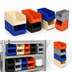 Thumbnail image #3 for Quantum Stackable Polypropylene Shelf Bin, 8-1/4