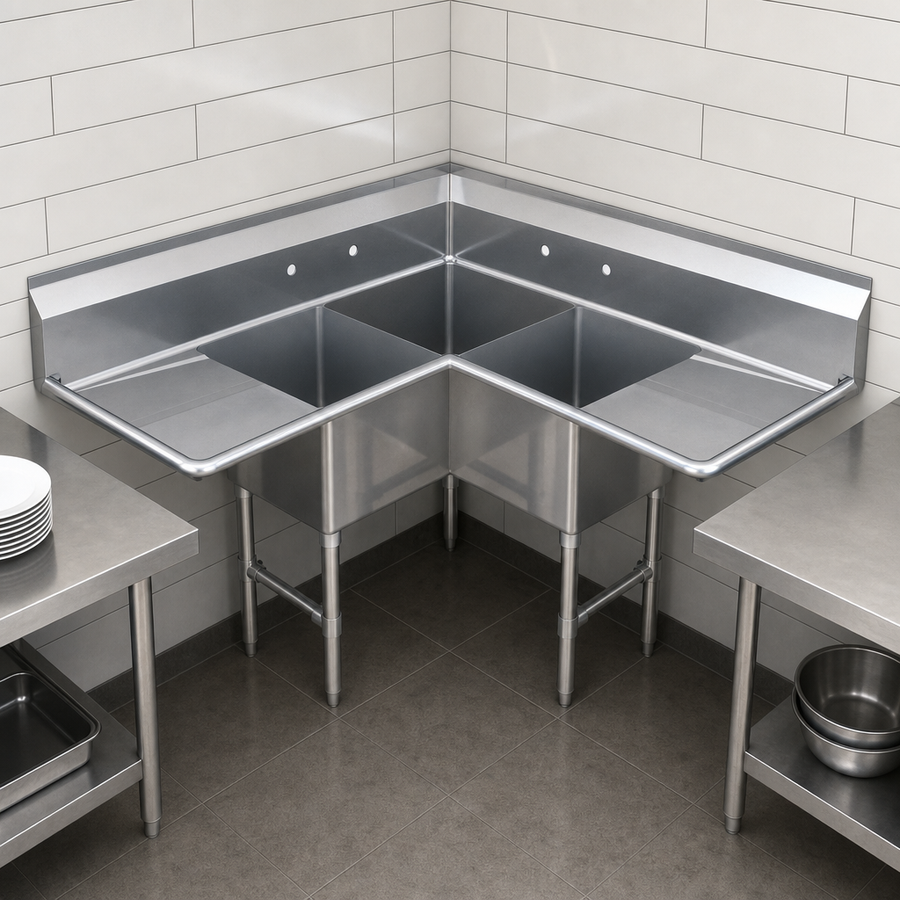 Corner Space-Saving Layout