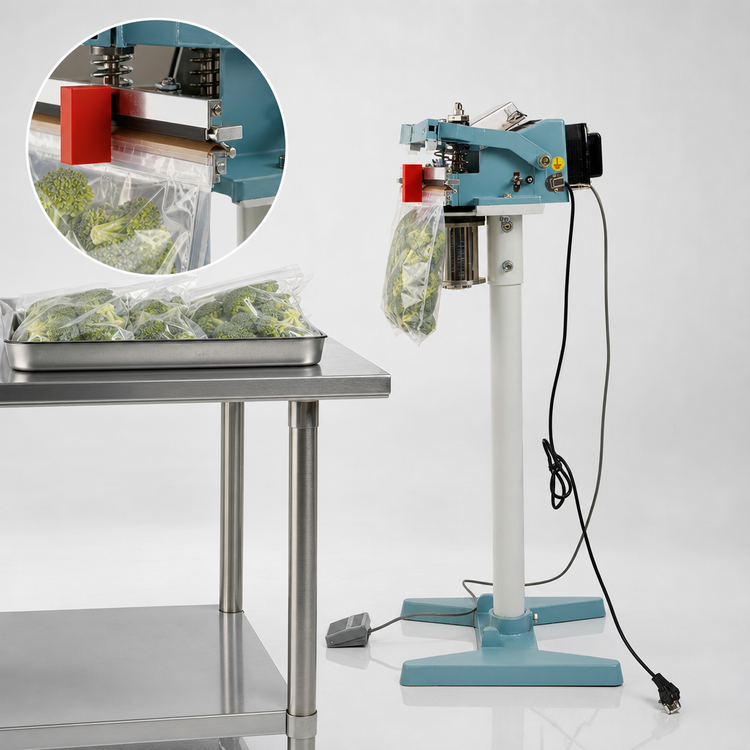 Product image #4 for ATMOVAC Freestanding Automatic Impulse Bag Sealer with 17-3/4-Inch Seal Bar