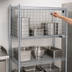 Thumbnail image #3 for Eagle Group Chrome Security Enclosure Kit with Flip-Up Door, 60 x 18 Inches