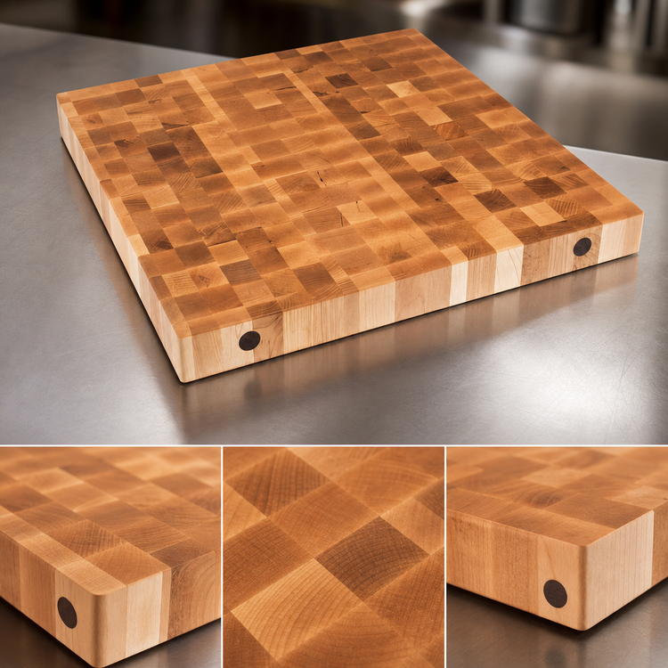 Product image #3 for John Boos Boos Block End Grain Maple Island Countertop, 36 x 38 x 2.25 Inch, Cream Finish with Beeswax