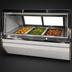Thumbnail image #3 for Howard-McCray 48-Inch Hot Food Case, 3-Well Full-Service Display, Wet or Dry, Black Exterior, Stainless Steel Interior