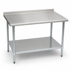 Thumbnail image #3 for Eagle Group BlendPort® BPT-2448EB-UT Stainless Steel Work Table, 48 x 24 Inches, 16-Gauge 300 Series Top, Rear Upturn, Adjustable Undershelf