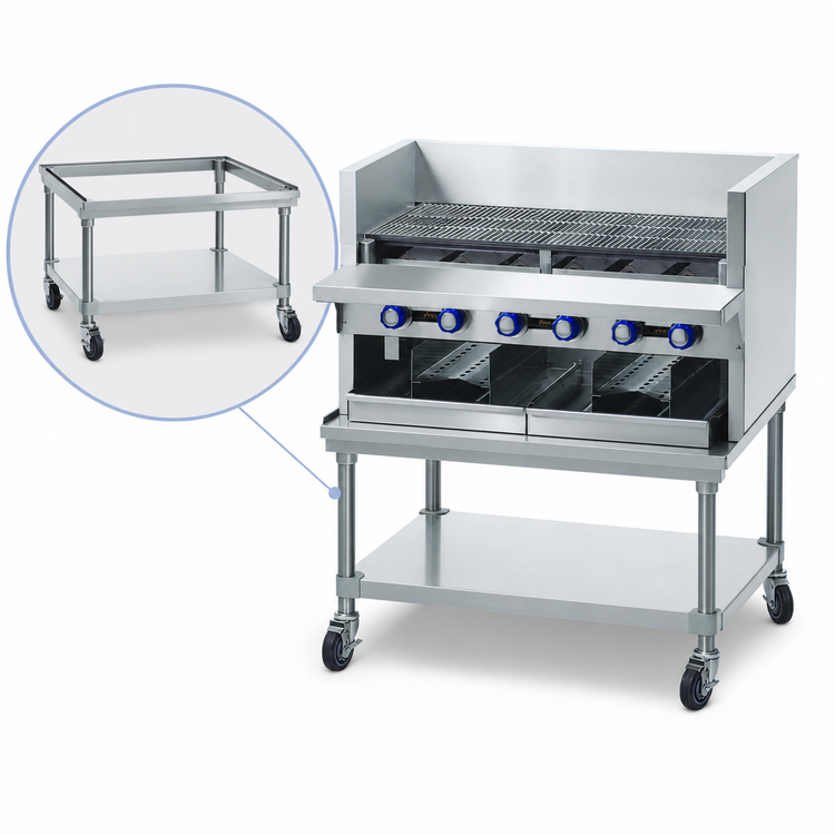 Product image #3 for Imperial 36-Inch Stainless Steel Equipment Stand with Undershelf for IABA-36