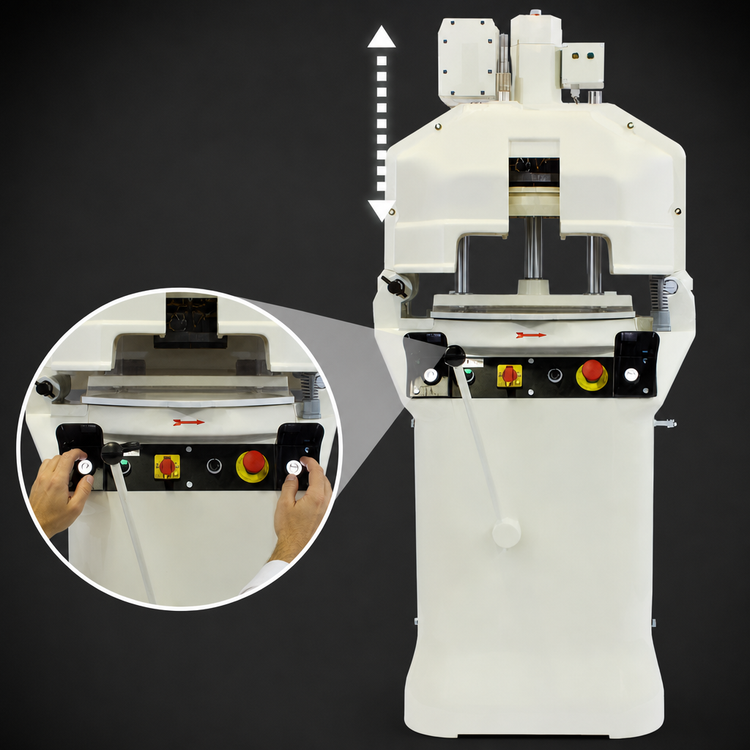 Product image #3 for Erika Record EASY 9/21 RH Semi-Automatic Dough Divider/Rounder