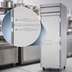 Thumbnail image #3 for Beverage-Air Horizon Series 21.06 Cu. Ft. One-Section Reach-In Freezer with 2 Right-Hand Hinged Half Solid Doors