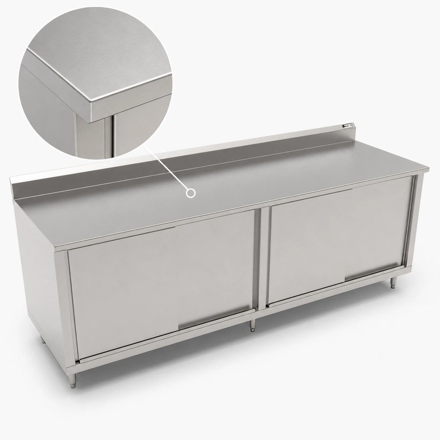 14-Gauge Type 300 Stainless Steel Top