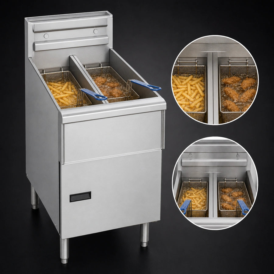 Split Frypot Design