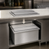 Thumbnail image #3 for Eagle Group Spec-Bar 18-Inch x 24-Inch Drop-In Ice Chest Without Cold Plate with Sliding Stainless Steel Cover