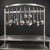 Thumbnail image #3 for Advance Tabco SWT-72 72-Inch Table-Mounted Semi-Circular Stainless Steel Pot Rack with 18 Hooks