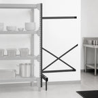 Thumbnail image #3 for Metro SmartLever SM861836-ADD 86" Steel Add-On Cantilever Shelving Kit for 36"W x 18"D Shelves