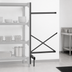 Thumbnail image #3 for Metro SmartLever 86-Inch High Epoxy-Coated Steel Add-On Cantilever Shelving Kit for 36 x 18 Shelves