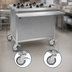 Thumbnail image #3 for Director's Choice DCS-PUD-5T Mobile Unheated Dish Dispenser with Four Tubes for 9-1/8