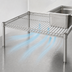 Thumbnail image #3 for Metro Super Erecta Stainless Steel Open Wire Dunnage Rack Platform, 24 x 18 Inches