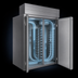 Thumbnail image #3 for Baxter Double Wide Roll-In Retarder/Proofer Cabinet, 40.5-Inch Depth, Remote R448A Refrigeration, Electric Heat, with Floor