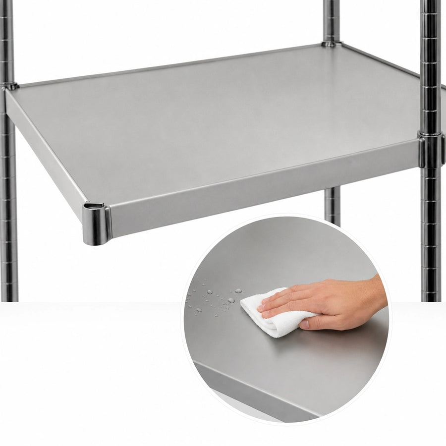 Solid Shelf Surface