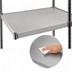 Thumbnail image #3 for Eagle Group 60-Inch x 24-Inch Solid 18-Gauge 304 Stainless Steel Shelf with Marine Edge