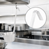 Thumbnail image #3 for Winco Stainless Steel Hooked Handle Dipper, 1 Quart, 12-Inch Handle