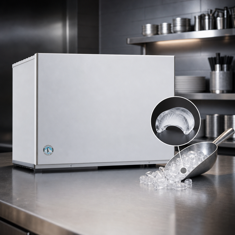 Product image #3 for Hoshizaki KM-1301SRJZ 48-Inch Stackable Remote Air-Cooled Crescent Cube Ice Maker