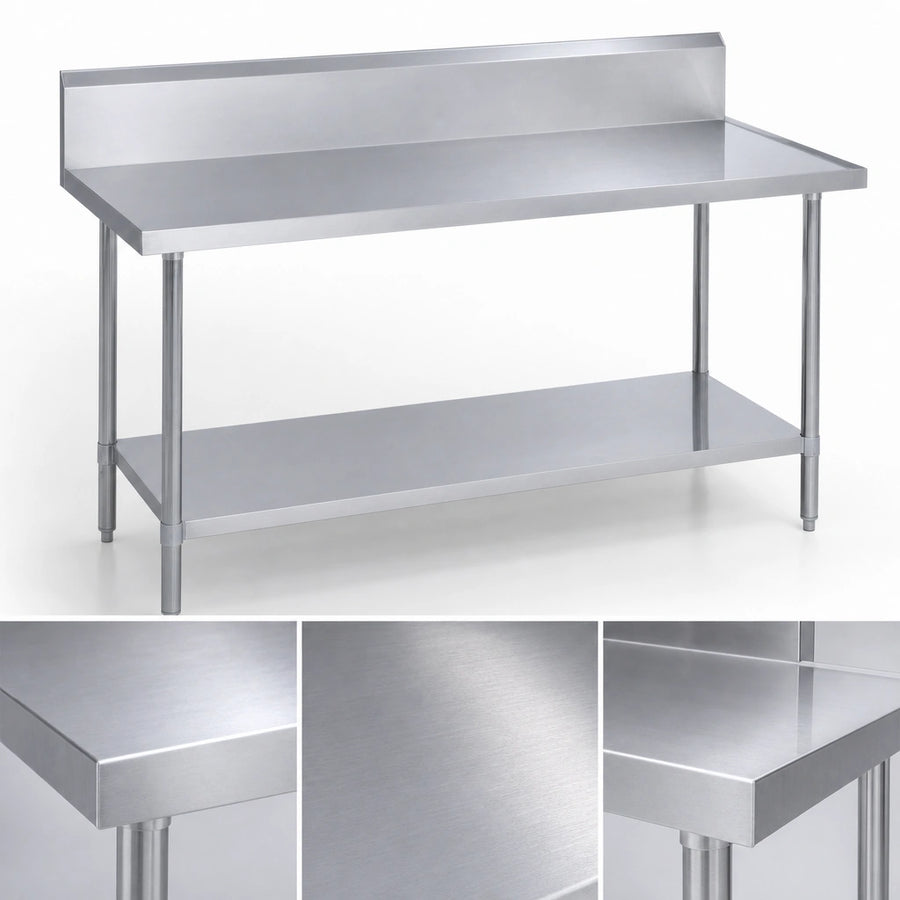 14-Gauge 300-Series Stainless Steel Top