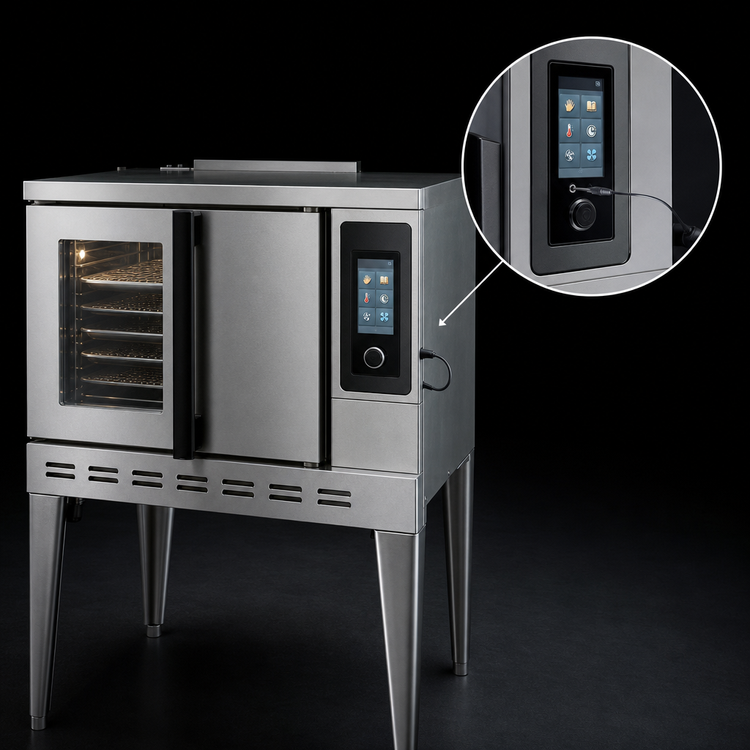 Product image #3 for Blodgett Premium Series DFG-100 Full-Size Standard-Depth Single-Deck Gas Convection Oven