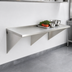 Thumbnail image #3 for Eagle Group Wall-Mount Stainless Steel Work Table, 60 x 30 Inches