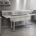 Thumbnail image #3 for BlendPort® BPFC Series 60-Inch 3-Compartment Sink with Dual 12-Inch Drainboards, 304 Stainless Steel