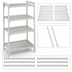 Thumbnail image #4 for Cambro Camshelving Premium 4-Shelf Vented Stationary Starter Unit, 18 x 60 x 84 Inches