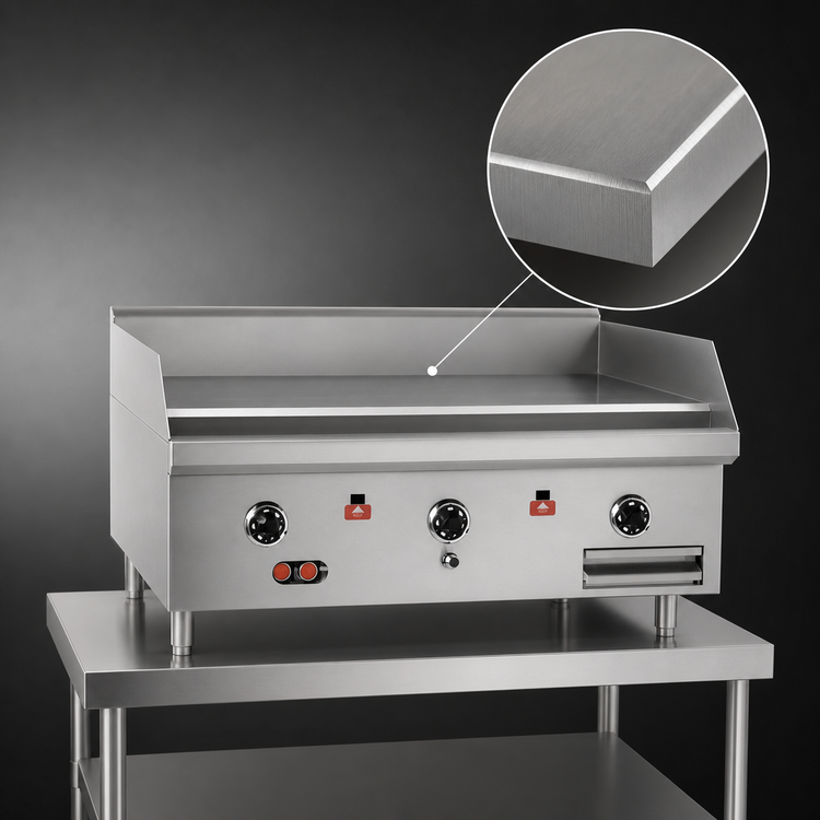 Product image #3 for Southbend HDG-24V 24-Inch Countertop High Volume Gas Griddle with Thermostatic Controls and Integrated Stand