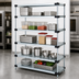 Thumbnail image #3 for Quantum Stationary Solid Shelving Starter Kit, 48