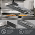Thumbnail image #3 for Eagle RedHots 42-Inch Single-Section Unlighted Rod-Type Strip Heat Lamp, 240V