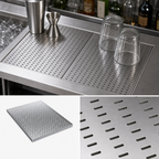 Thumbnail image #3 for Krowne Royal Series KR24-PE18@2 Perforated Stainless Steel Drainboard Insert, 24 x 18 Inches, Removable