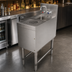 Thumbnail image #3 for Advance Tabco Prestige Supreme 12-Inch Wide Freestanding Underbar Cocktail Station Sink with 9 x 9 x 4 Bowl