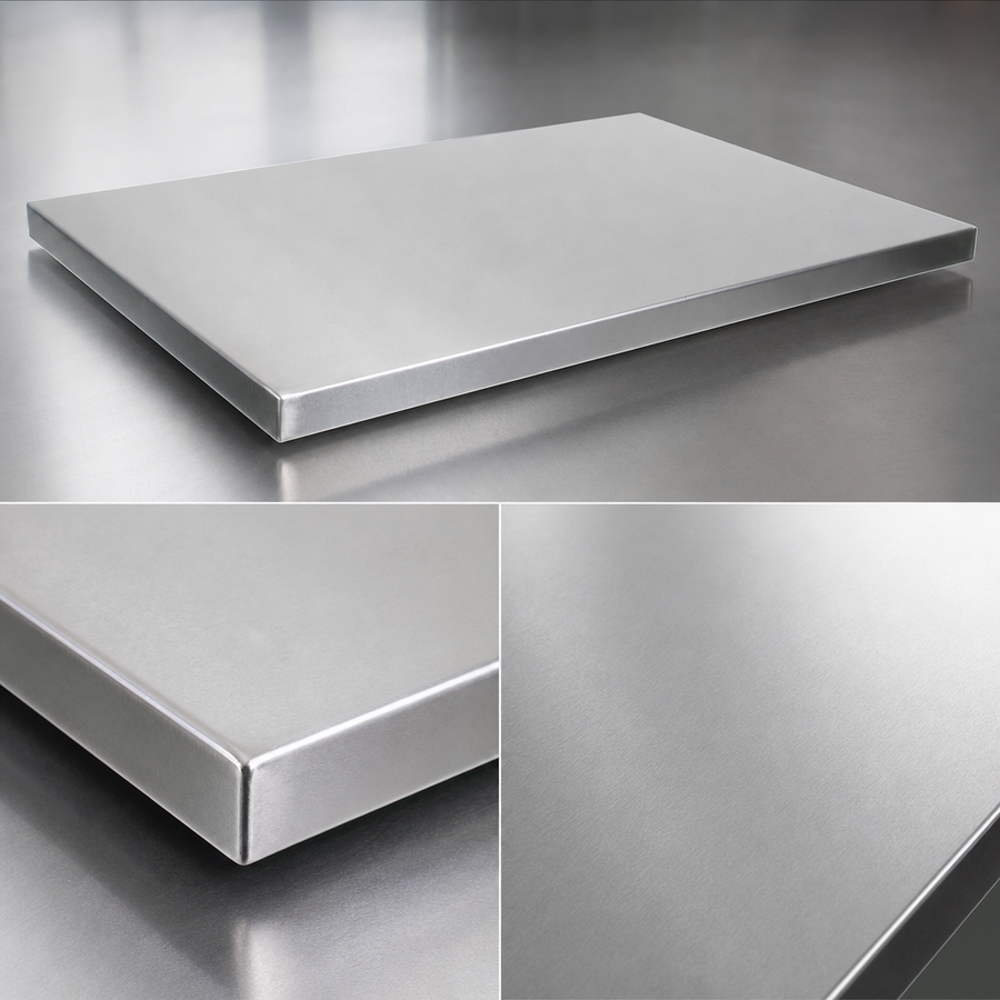 16-Gauge Stainless Steel Top