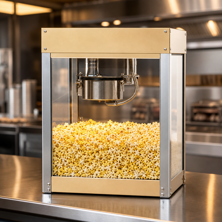 Product image #3 for Benchmark Premiere Electric Countertop Popcorn Popper Machine with 6 oz Kettle