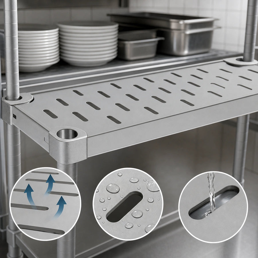 Louvered Shelf Top